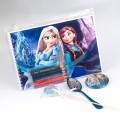 „Frozen“ (Ledo šalies) kūrybinis rinkinys vaikams - spalvinimo knygelė ir pieštukai