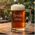 Graviruotas alaus bokalas „Tėčio alus“ su vardu – dovana tėčiui Graviruotas alaus bokalas „Tėčio alus“ su vardu – dovana tėčiui