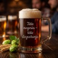 Graviruotas alaus bokalas „Tėčio alus“ su vardu – dovana tėčiui Graviruotas alaus bokalas „Tėčio alus“ su vardu – dovana tėčiui