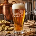 Alaus bokalas „Alaus meistras“ – dovana alaus mėgėjui