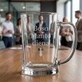 Alaus bokalas „Boso [Vardas] diena“ – personalizuota dovana viršininkui su vardu