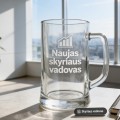 Alaus bokalas „Sėkmės naujose pareigose“ – universali dovana vadovui