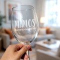 Vyno taurė su graviravimu mamai Vyno taurė su graviravimu mamai