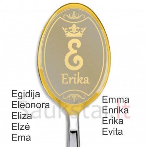 Moteriški vardai raidė E