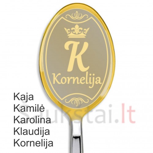 Moteriški vardai raidė K