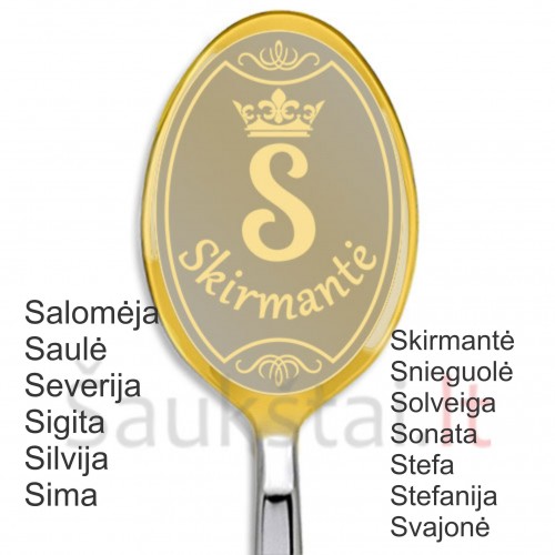 Moteriški vardai raidė S