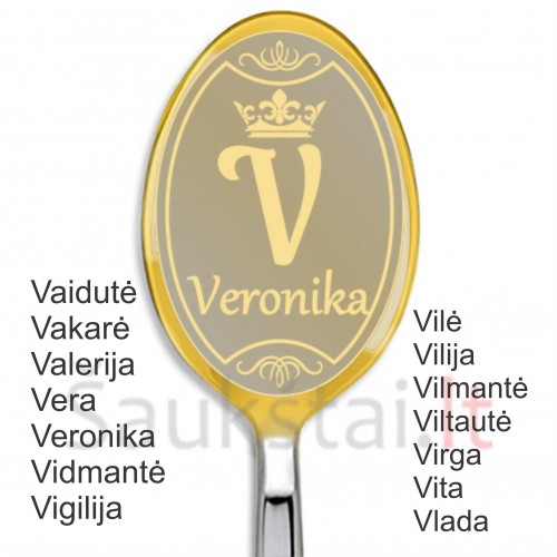 Moteriški vardai raidė V