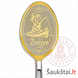 Graviruotas šaukštelis - hobiai