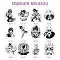 Personalizuotas anime stiliaus graviruotas šaukštelis su vardu